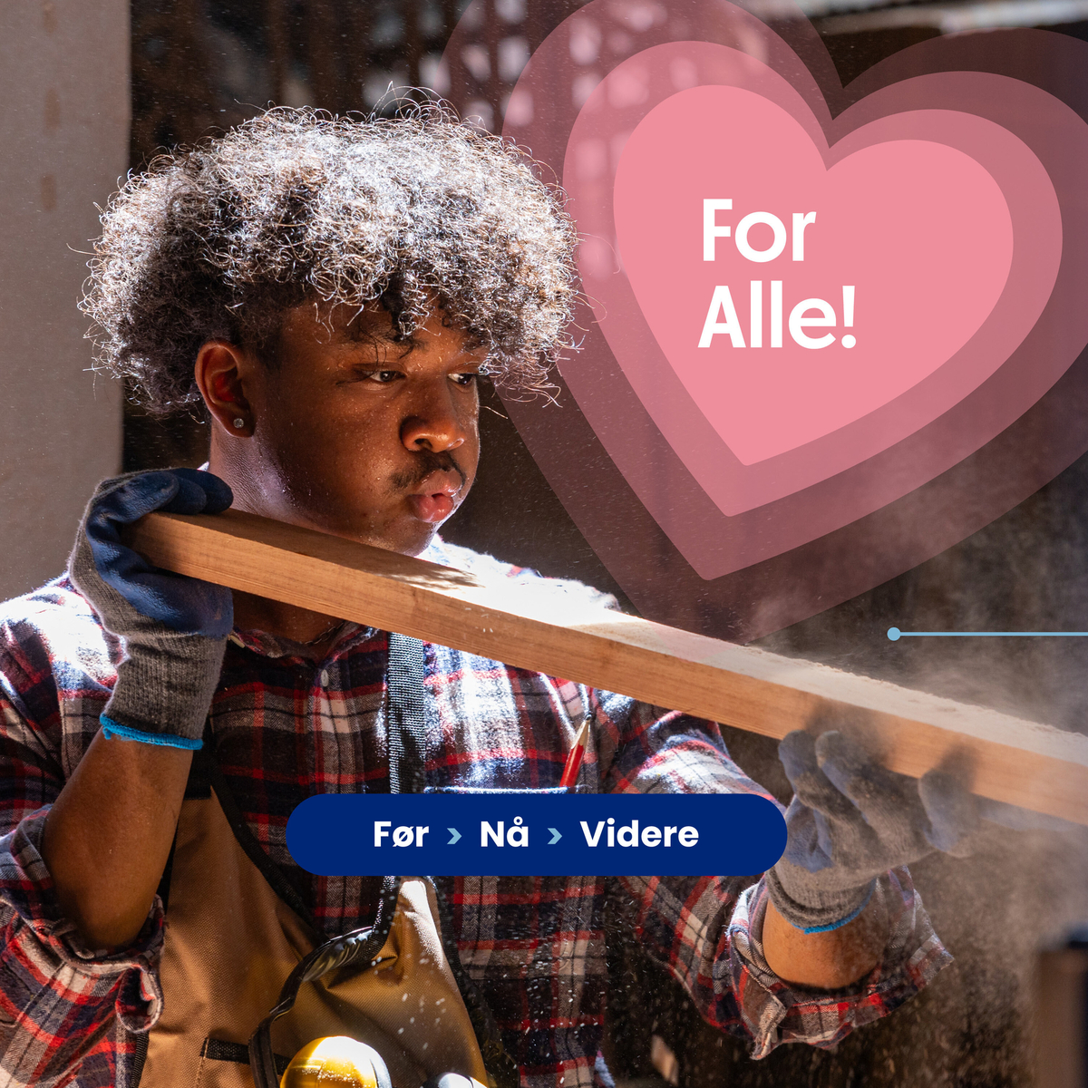 For Alle er en felles satsing som samler ulike aktører i arbeidet for mer inkludering og flere gode møteplasser for barn og unge.