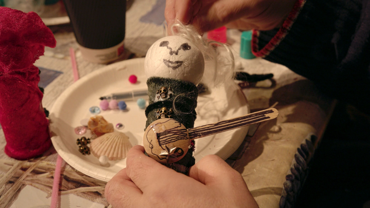 Å tilby gratis juleverksted med en rocka vri ga absolutt alle mulighet til å delta!